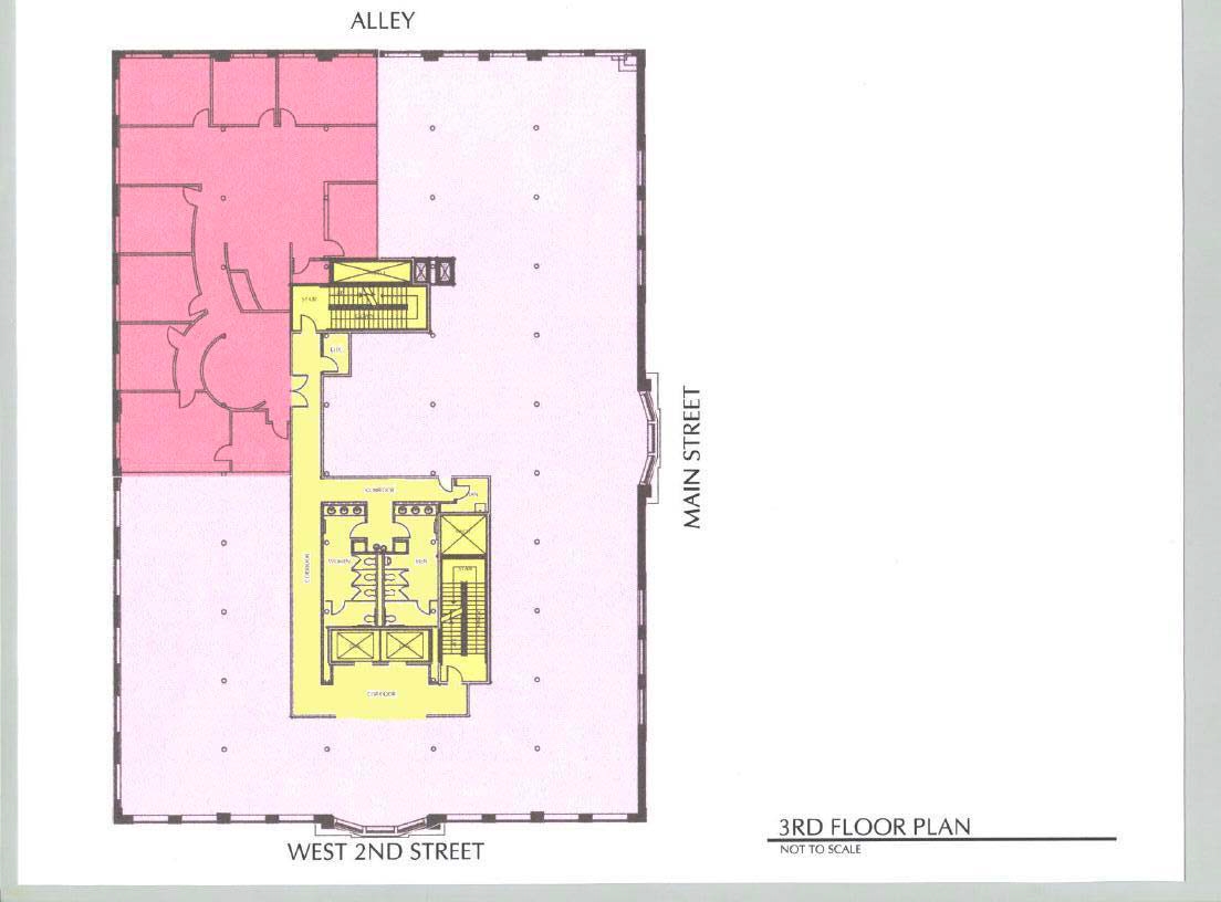 131 W 2nd St, Davenport, IA for lease Floor Plan- Image 1 of 1