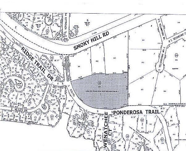 22902-22986 E Smoky Hill Rd, Aurora, CO for lease - Plat Map - Image 2 of 9