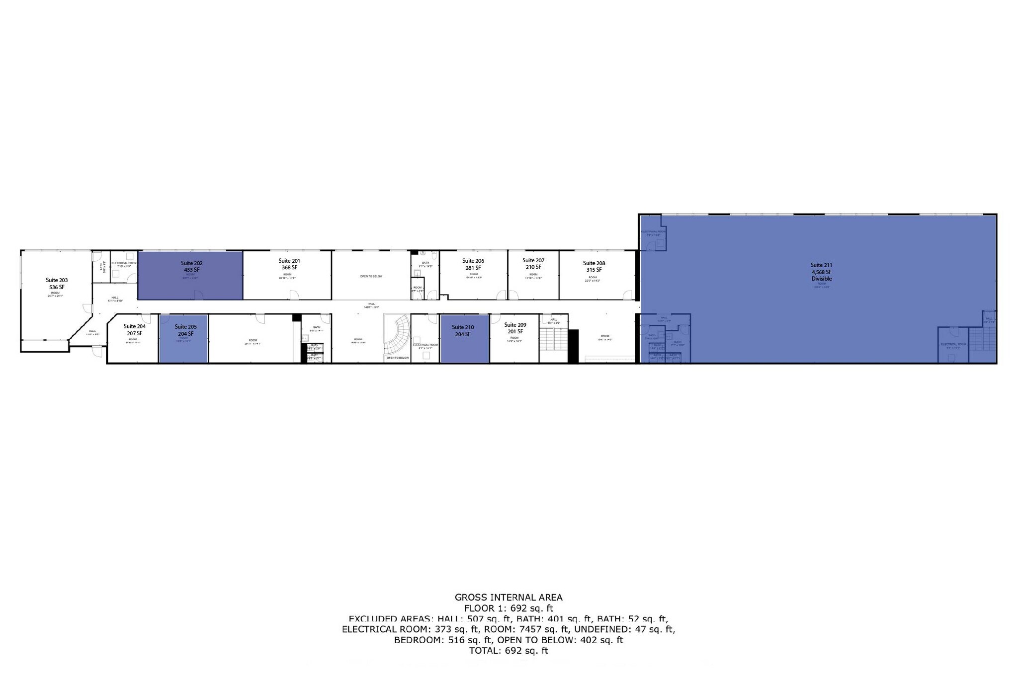 W57N14363 Doerr Way, Cedarburg, WI for lease Floor Plan- Image 1 of 1