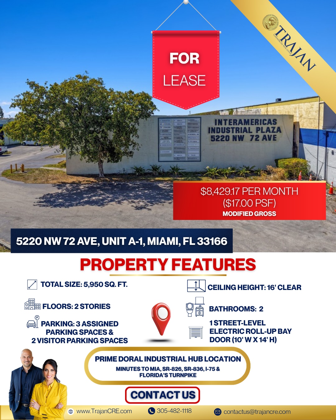 5220 NW 72nd Ave, Miami, FL for lease Interior Photo- Image 1 of 27