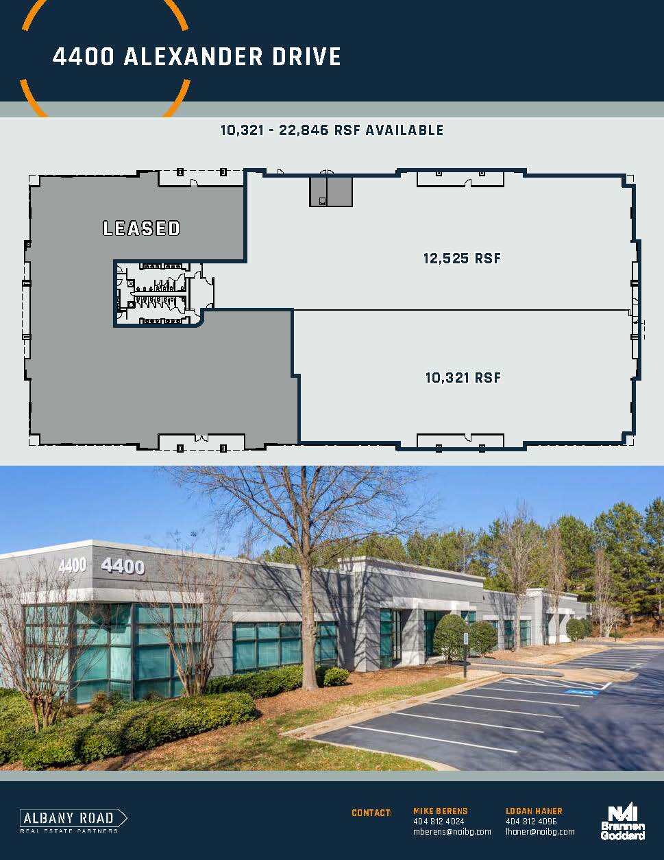 4300 Alexander Dr, Alpharetta, GA for lease Floor Plan- Image 1 of 2