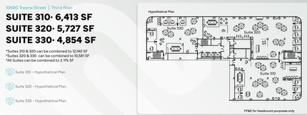 10680 Treena St, San Diego, CA for lease Floor Plan- Image 2 of 2