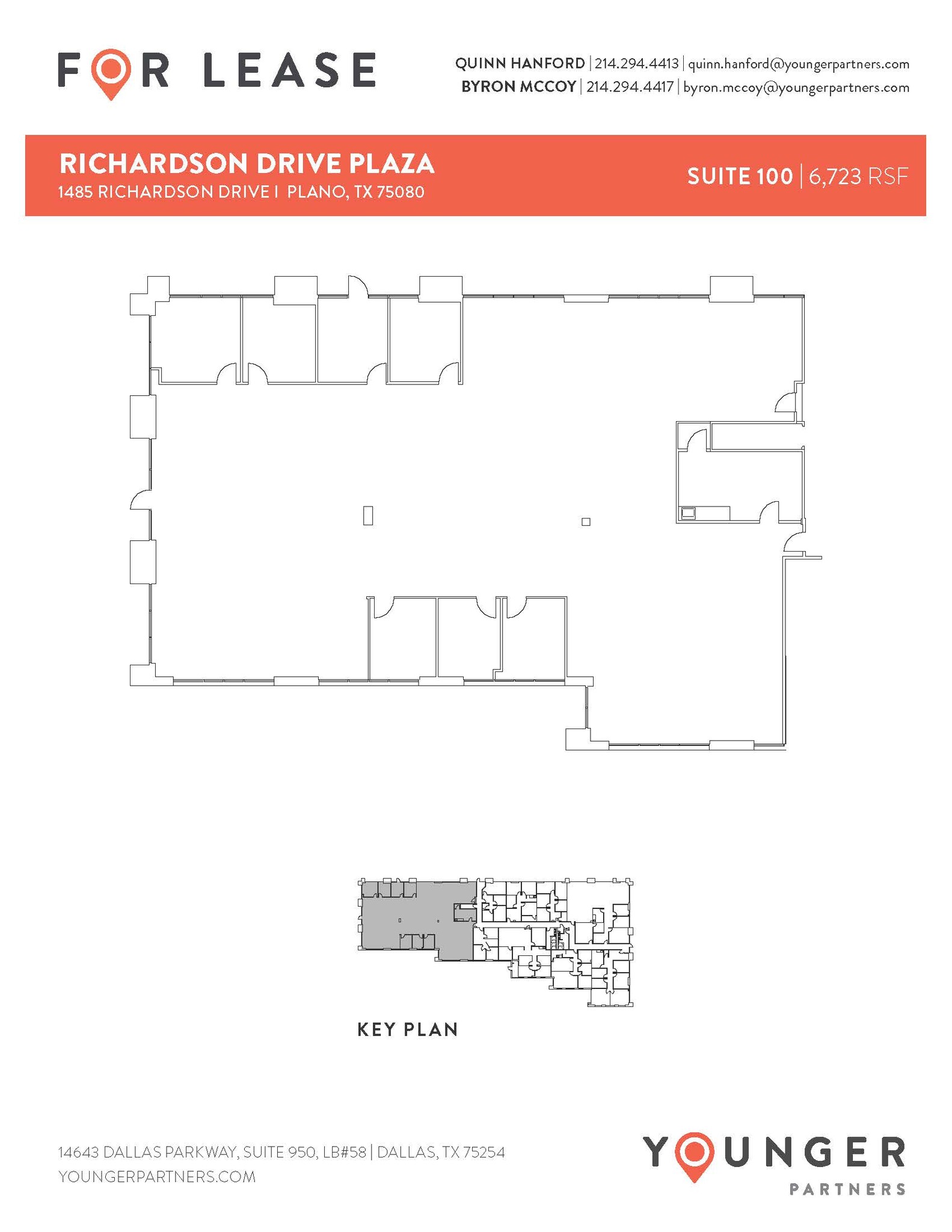 1485 Richardson Dr, Richardson, TX for lease Floor Plan- Image 1 of 1