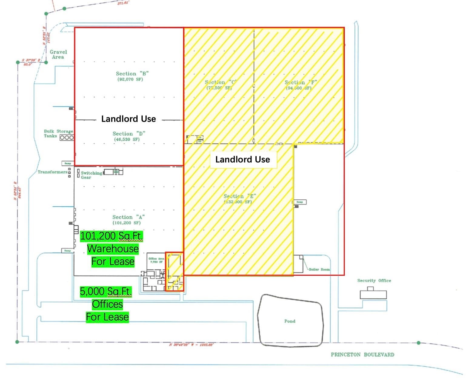 201 Princeton Blvd, Adairsville, GA for lease Floor Plan- Image 1 of 1
