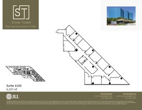 13760 Noel Rd, Dallas, TX for lease Floor Plan- Image 1 of 1