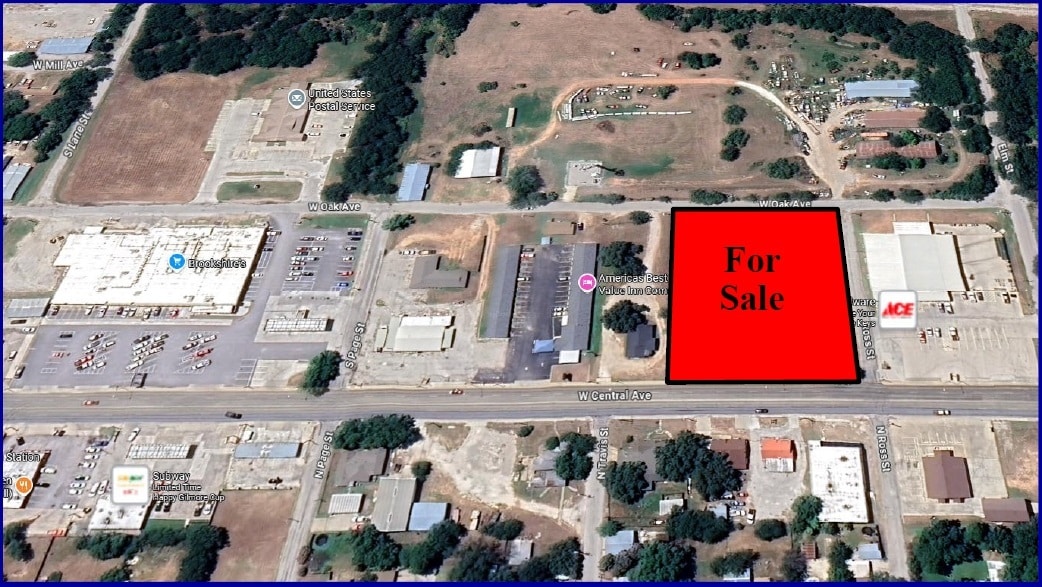 602 West Central Avenue Ave, Comanche, TX for sale Aerial- Image 1 of 2