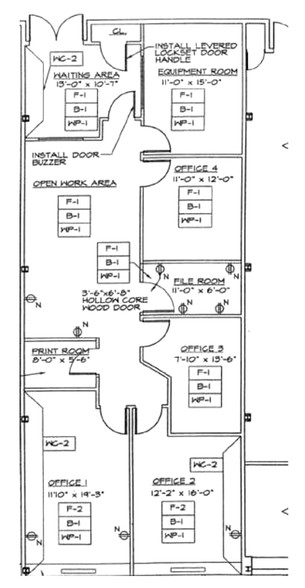 6800 Jericho Tpke, Syosset, NY for lease - Typical Floor Plan - Image 2 of 2