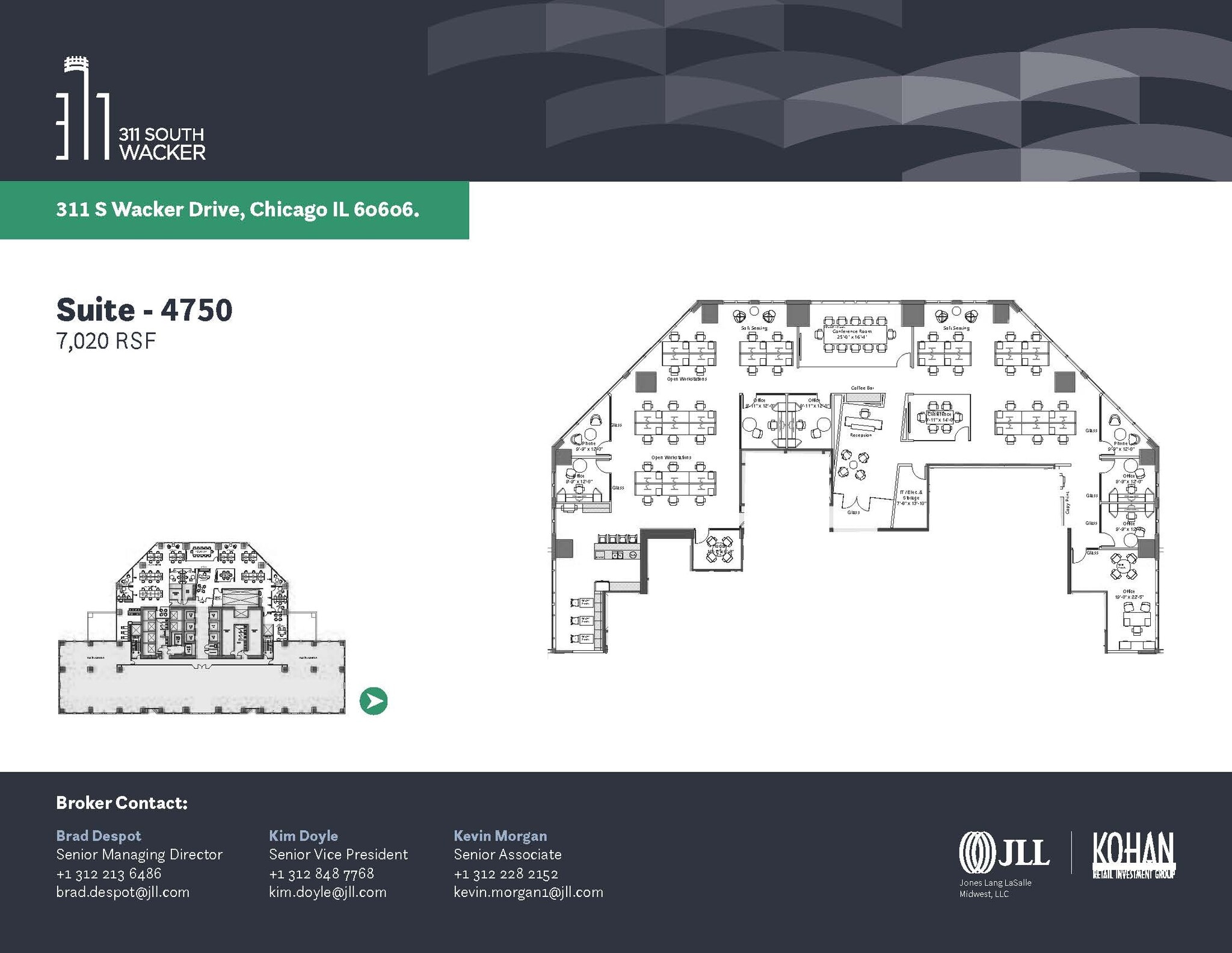 311 S Wacker Dr, Chicago, IL for lease Floor Plan- Image 1 of 1