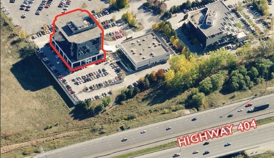 80 Tiverton Crt, Markham, ON for lease - Aerial - Image 2 of 7