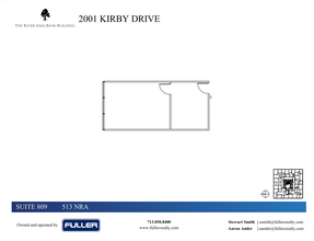 2001 Kirby Dr, Houston, TX for lease Floor Plan- Image 1 of 1