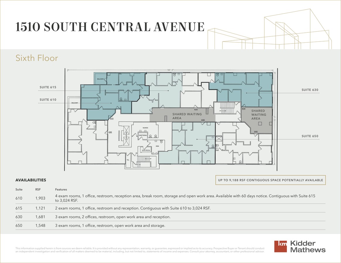 1510 S Central Ave, Glendale, Ca, 91204 - Medical Space For Lease 