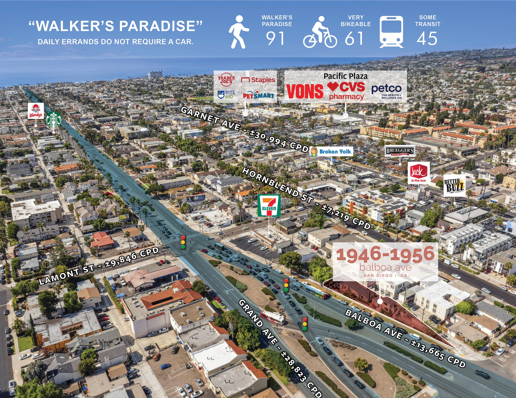 Balboa International Market Balboa Avenue San Diego Ca 1946-1956 Balboa Ave, San Diego, CA 92109 - Retail for Sale | LoopNet