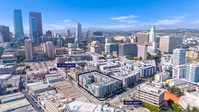 261-269 S San Pedro St, Los Angeles, CA - AERIAL  map view