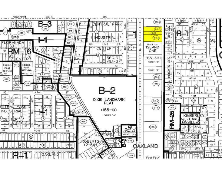 4351 NE 12th Ter, Oakland Park, FL for lease - Plat Map - Image 2 of 57