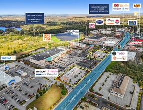 670-720 Centre of New England Blvd, Coventry, RI - AERIAL  map view - Image1