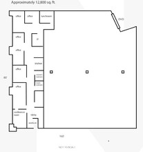 1465 Axtell Dr, Troy, MI for lease Floor Plan- Image 1 of 1