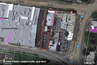 52 King St, Caboolture, QLD - Aerial map view