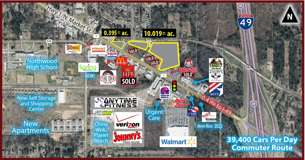 Hwy 1, Shreveport, LA for sale - Building Photo - Image 1 of 2