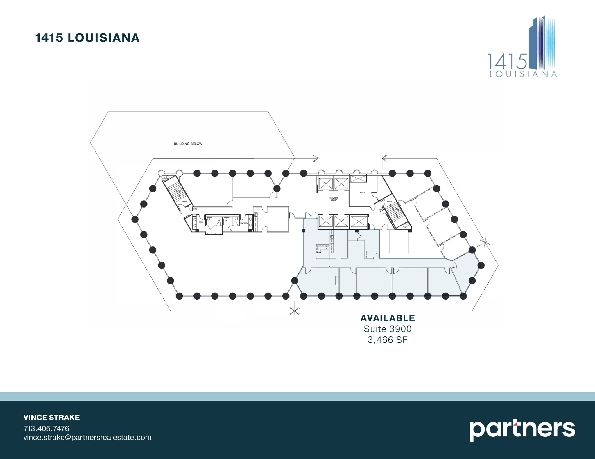 1415 Louisiana St, Houston, TX for lease Site Plan- Image 1 of 1