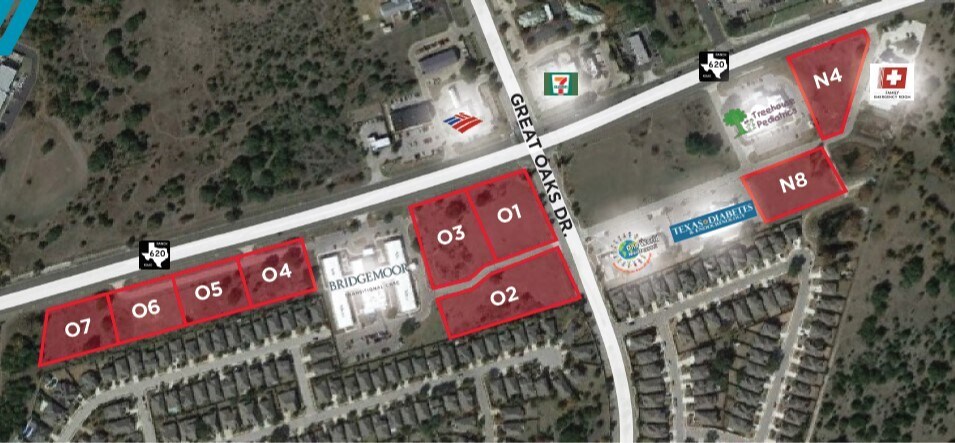 Ranch Road 620 & Great Oaks Dr, Round Rock, TX for sale Aerial- Image 1 of 1