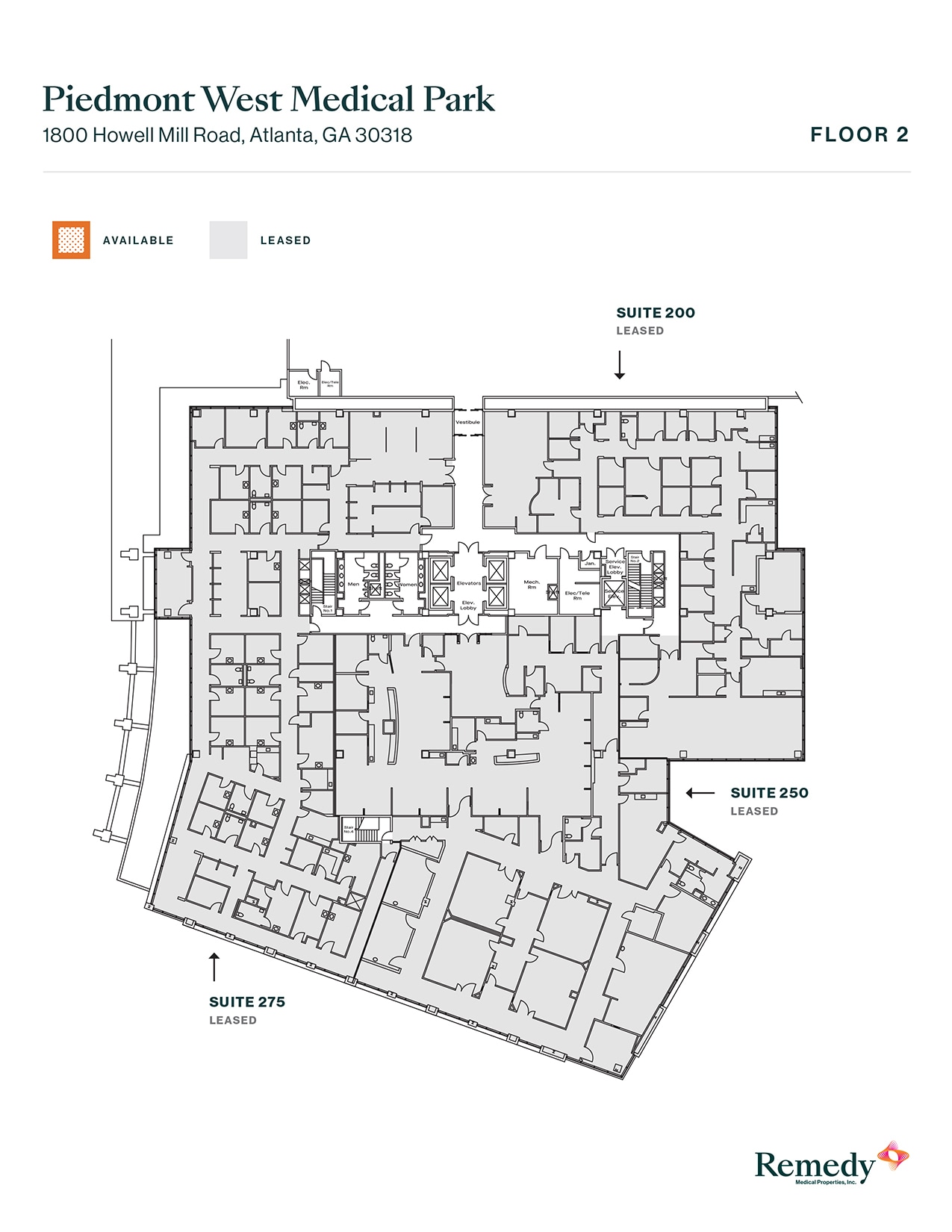 1800 Howell Mill Rd, Atlanta, GA for lease Floor Plan- Image 1 of 1