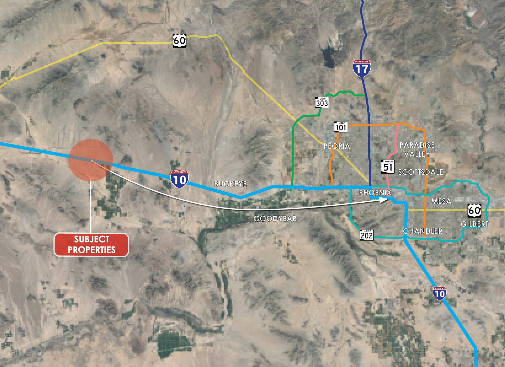 W I10 Various Land Parcels, Tonopah, AZ 85354