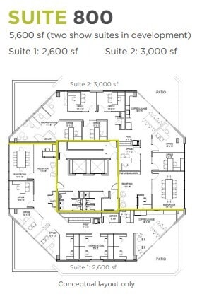 933 17th Ave SW, Calgary, AB for lease Floor Plan- Image 1 of 1
