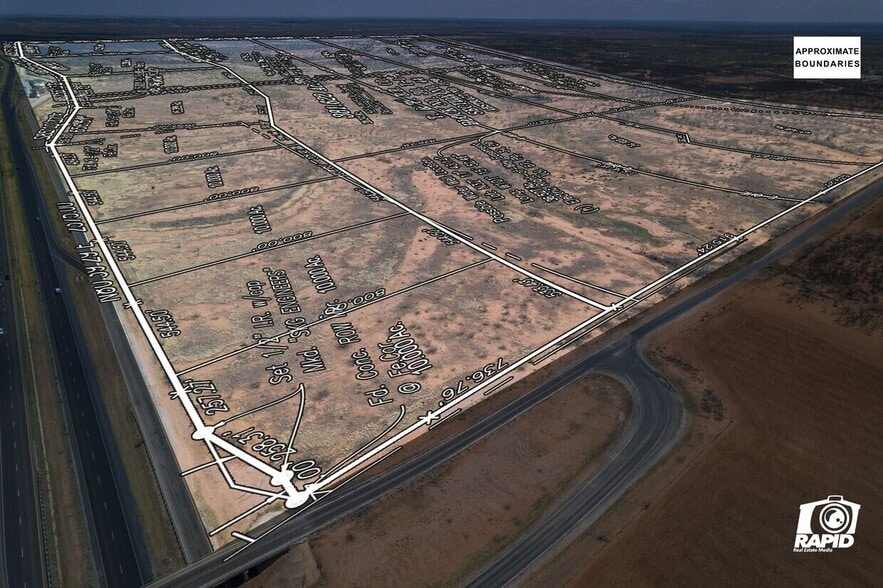 I 20 Service Rd, Coahoma, TX for sale - Aerial - Image 3 of 16
