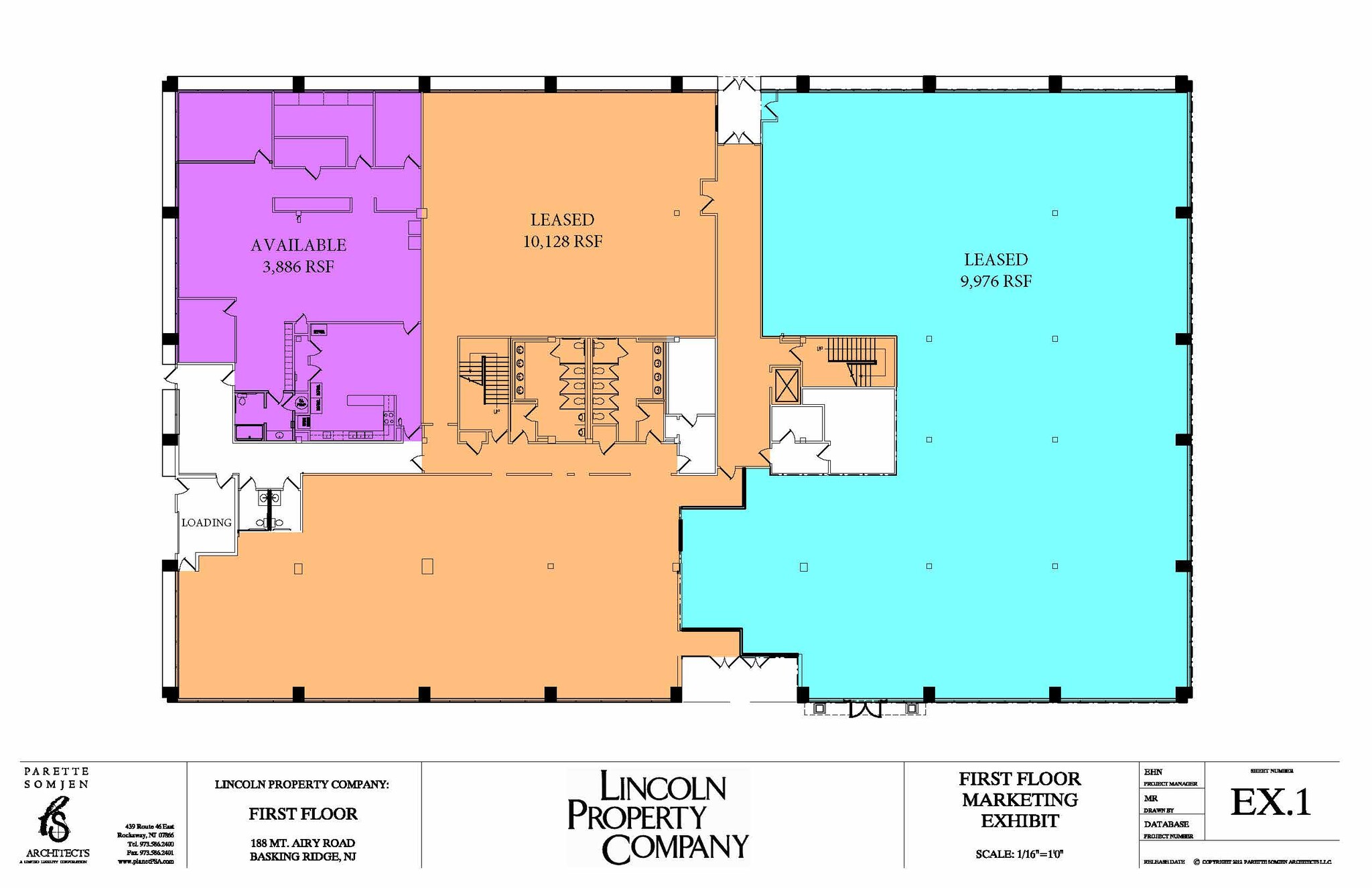 180 Mount Airy Rd, Basking Ridge, NJ for lease Floor Plan- Image 1 of 3