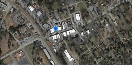 116 E Rutherford St, Landrum, SC - AERIAL  map view