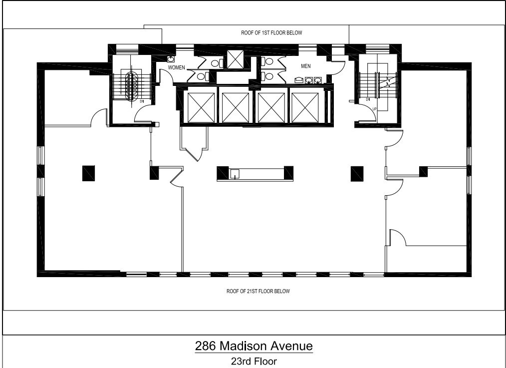 286 Madison Ave, New York, NY for lease Floor Plan- Image 1 of 1