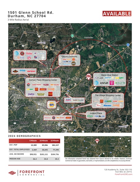 1501 Glenn School Rd, Durham, NC for lease - Building Photo - Image 3 of 4