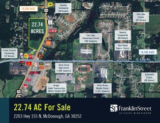 More details for 2203 Highway 155 N, Mcdonough, GA - Land for Sale