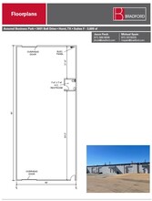 3601 Bell Dr, Fort Worth, TX for lease Floor Plan- Image 1 of 1