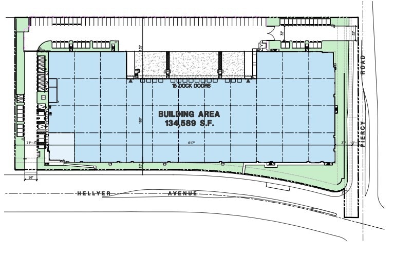 5920 Hellyer Ave, San Jose, CA for lease - Site Plan - Image 2 of 3