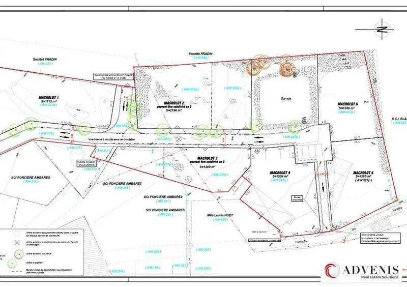 Land in Ambarès-et-Lagrave for sale - Site Plan - Image 3 of 6