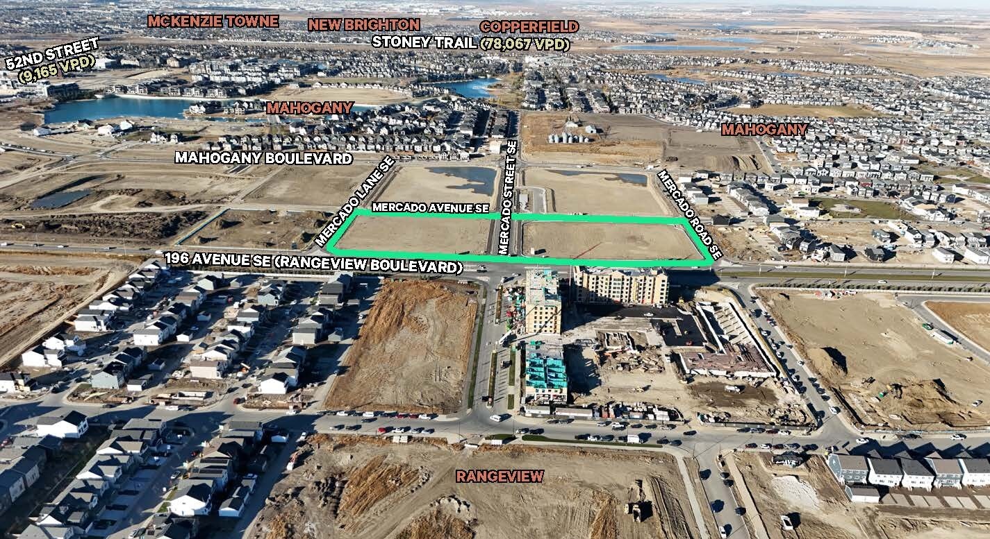 62 Mercado St SE, Calgary, AB for lease Aerial- Image 1 of 3