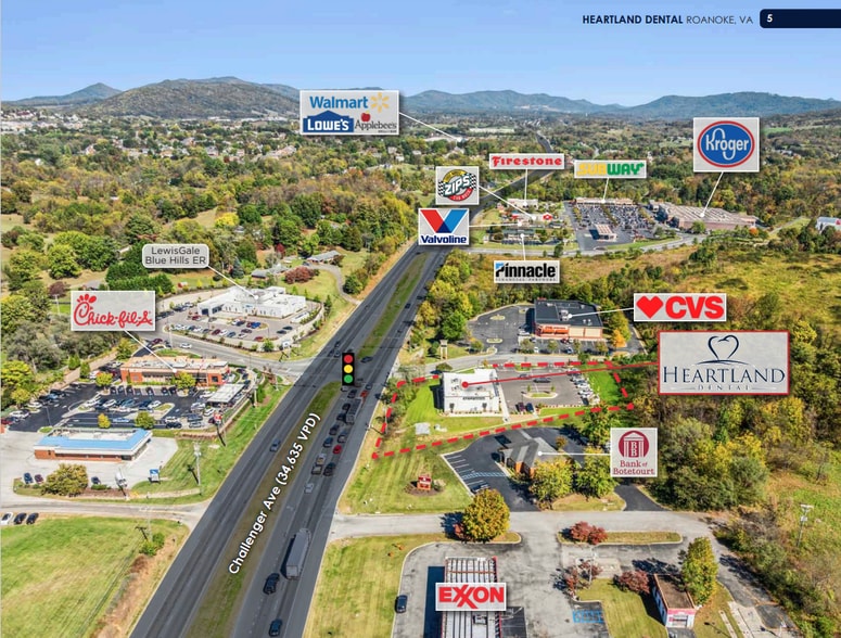 3911 Challenger Ave, Roanoke, VA for sale - Building Photo - Image 3 of 5