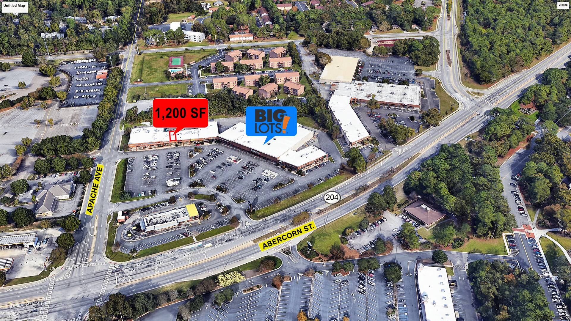 13051 Abercorn St, Savannah, GA for sale Aerial- Image 1 of 1