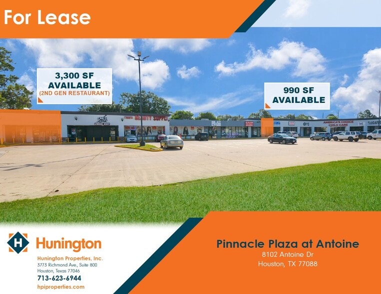 8100-8140 Antoine Dr, Houston, TX for lease - Building Photo - Image 1 of 1
