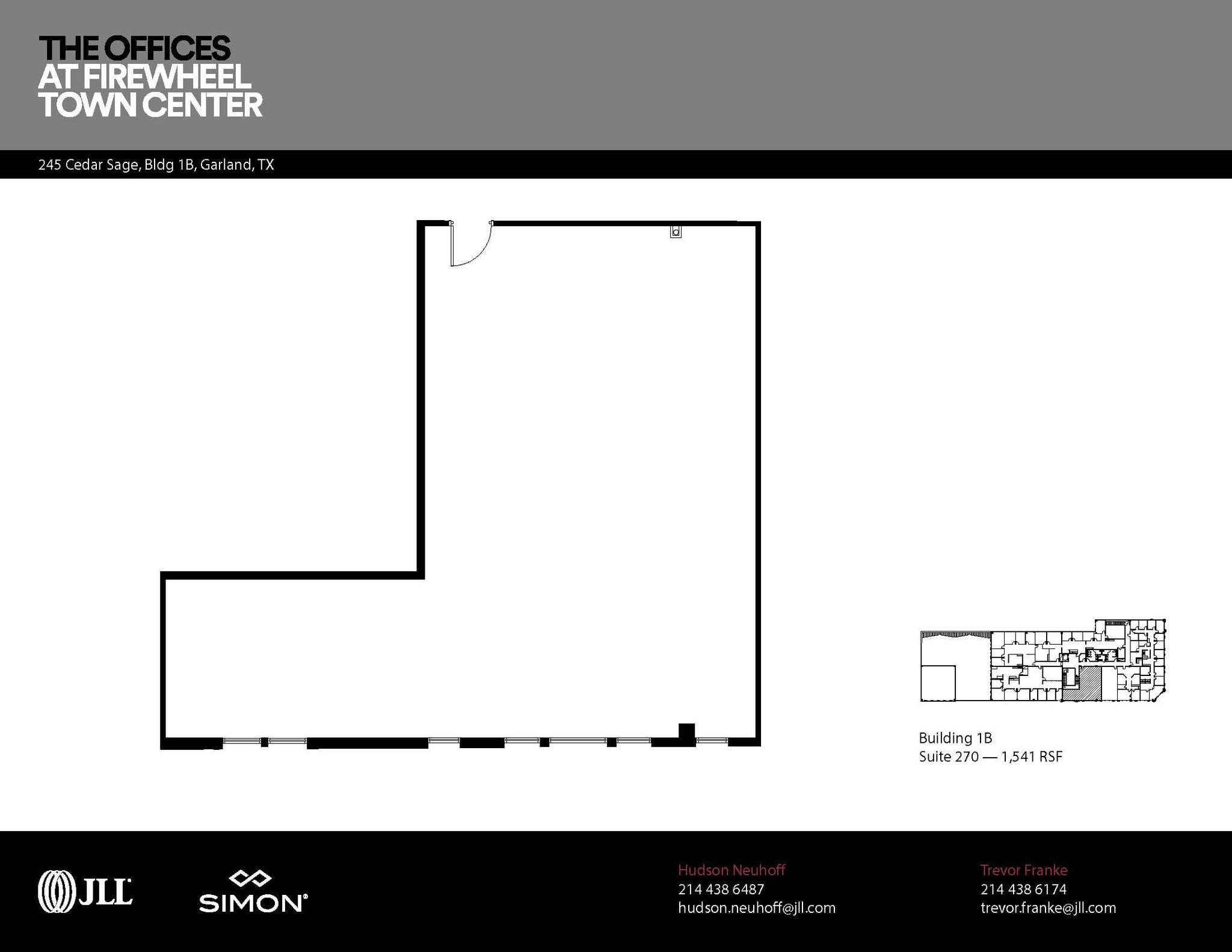 245 Cedar Sage Dr, Garland, TX for lease Floor Plan- Image 1 of 1