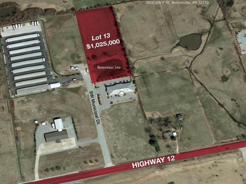 SW Regional Airport Blvd, Bentonville, AR for sale - Building Photo - Image 1 of 1