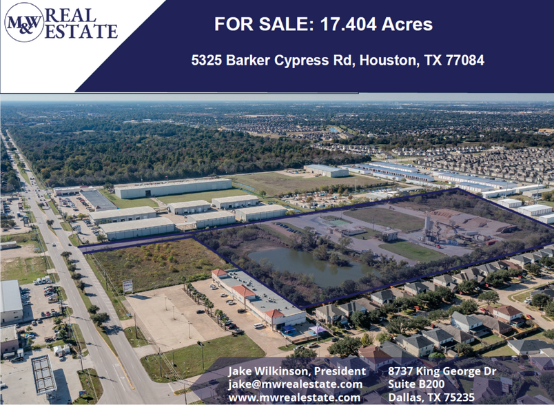 5325 Barker Cypress Rd, Houston, TX for sale - Building Photo - Image 1 of 1