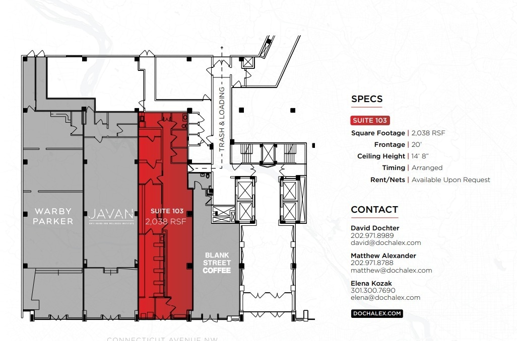 1250 Connecticut Ave NW, Washington, DC for lease Floor Plan- Image 1 of 1