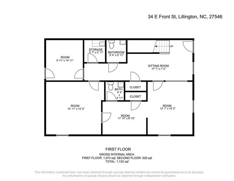 34 E Front St, Lillington, NC 27546 Office for Lease