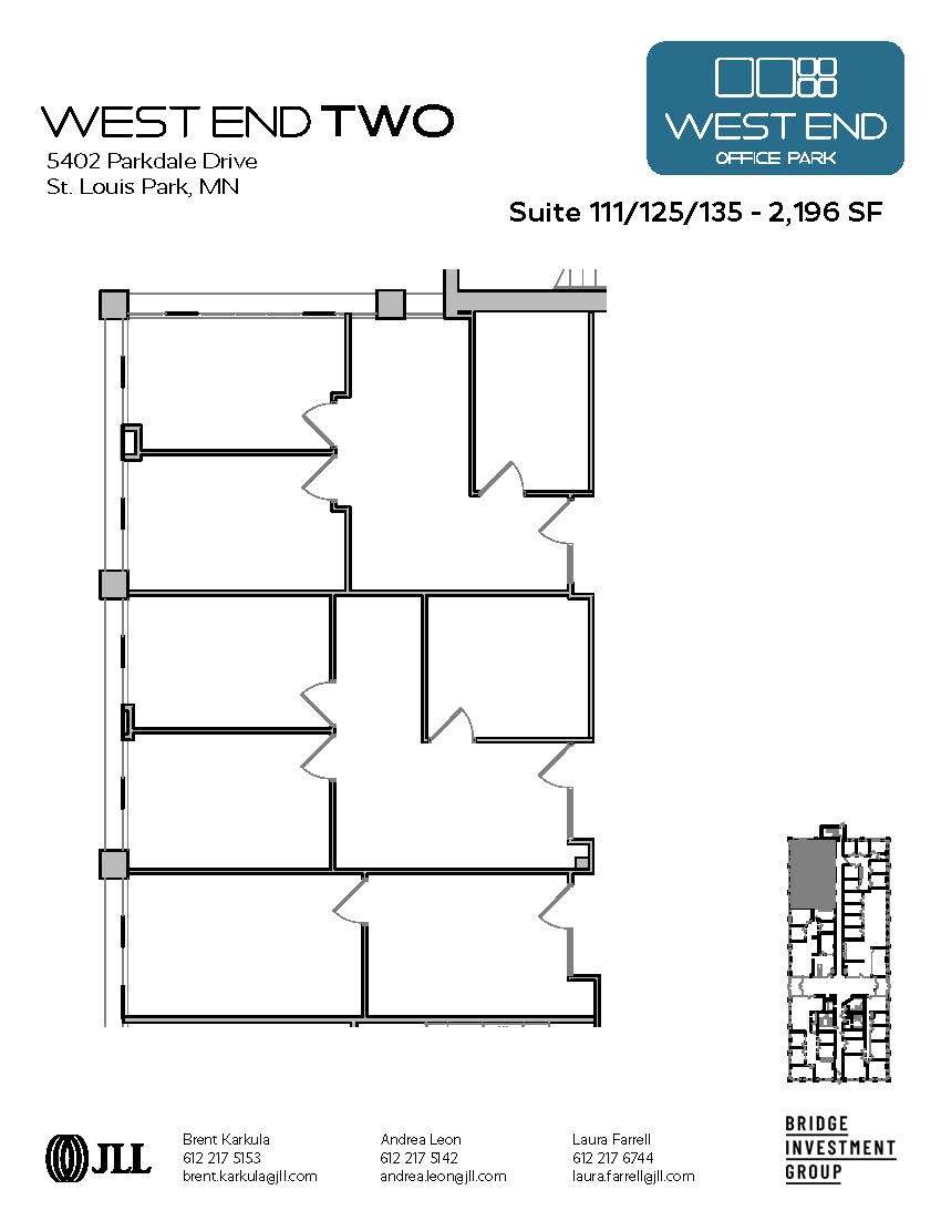 1665 Utica Ave S, Saint Louis Park, MN for lease Floor Plan- Image 1 of 1