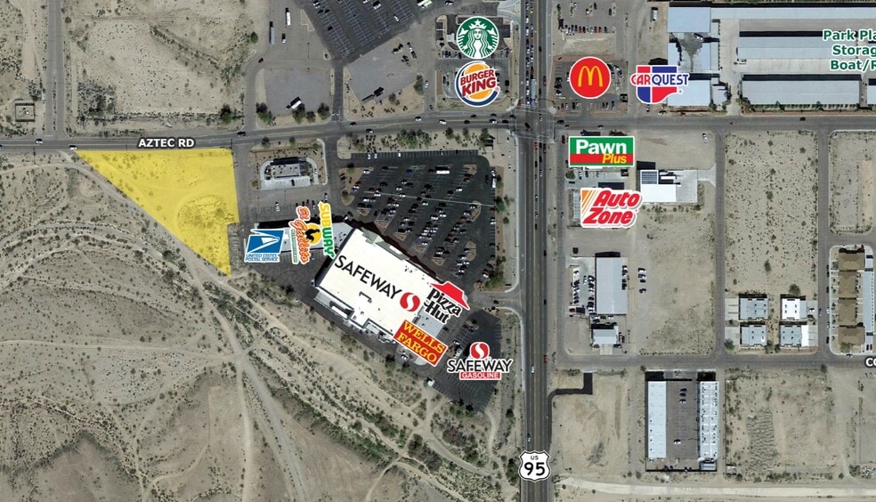 SWC Route 95 & Aztec Rd, Fort Mohave, AZ for sale - Primary Photo - Image 1 of 2