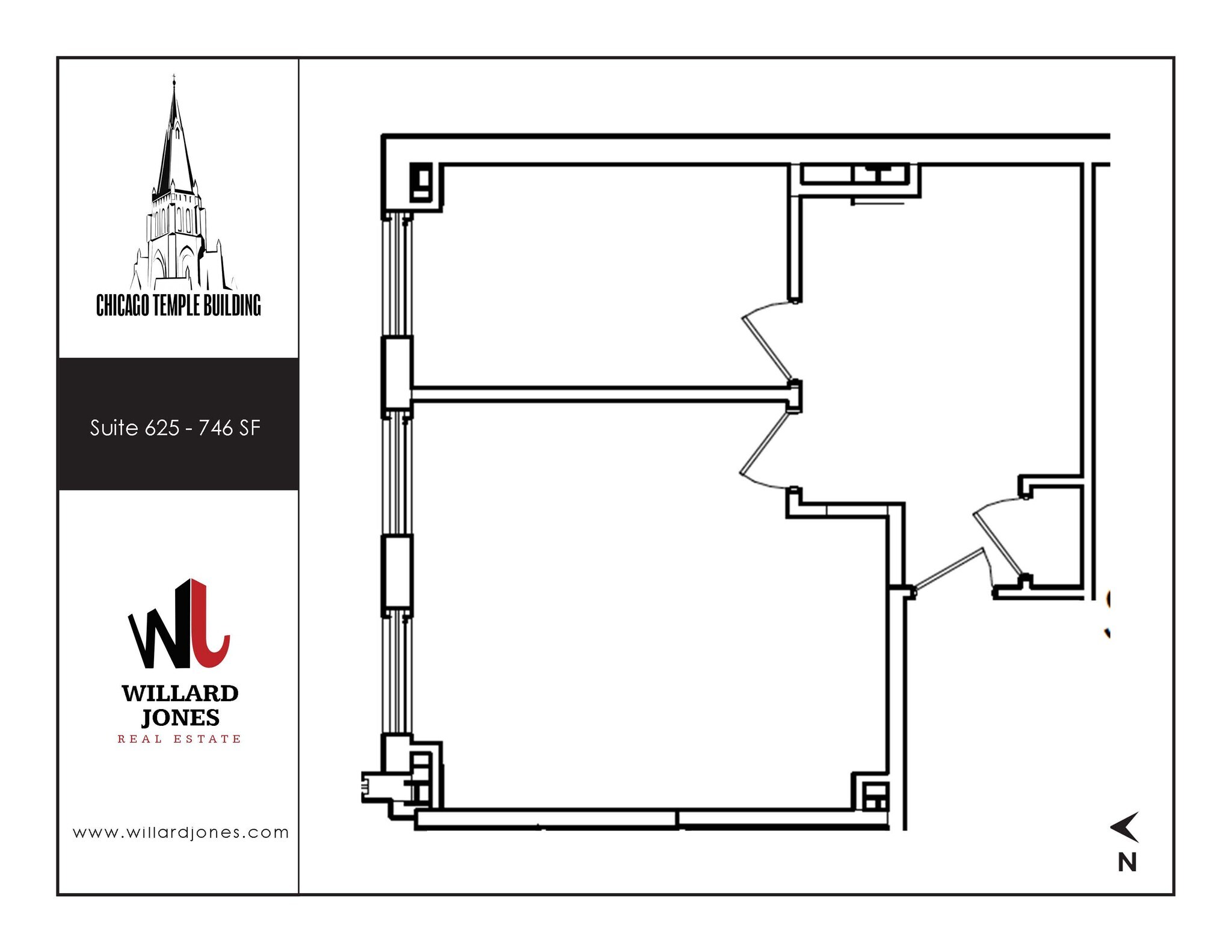 77 W Washington St, Chicago, IL for lease Floor Plan- Image 1 of 1