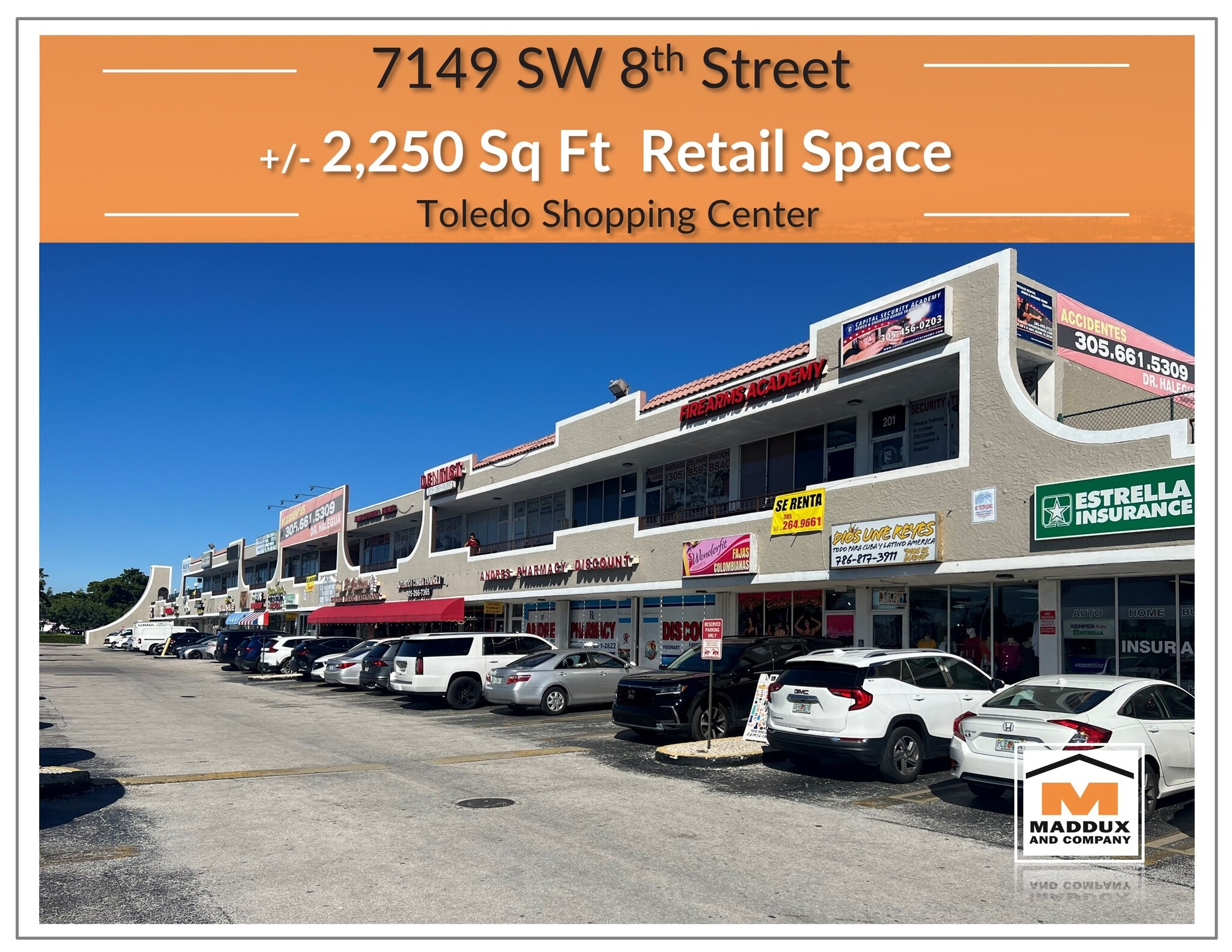 7147 SW 8th St, Miami, FL for lease Interior Photo- Image 1 of 4