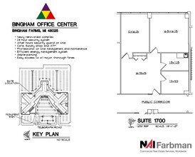 30600-30700 - 30800 Telegraph Rd, Bingham Farms, MI for lease Floor Plan- Image 2 of 2